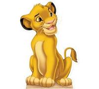 Star cutouts - Stsc409 - Figurine Géante - Simba - Disney Le Roi Lion - 84 X 58 Cm G