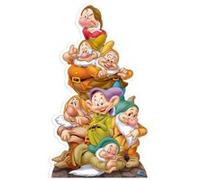Star cutouts - Stsc416 - Figurine Géante - Les 7 Nains - Blanche Neige - 136Cm Multicolore G