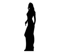 Star Cutouts - Stsc5 - Figurine Géante - Silhouette Femme Agent Secret 183 Cm