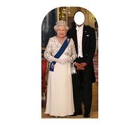 Star Cutouts - Stsc595 - Figurine Géante Passe-Tête - Elizabeth II 189 X 96 Cm