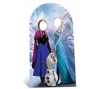 Star cutouts - stsc760 - figurine géante passe-tête ctn adulte - reine des neiges G
