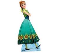 Star cutouts - stsc823 - figurine géante - anna - reine des neiges 2 - 168 cm