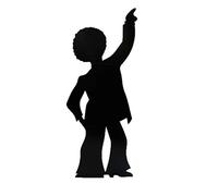 Star Cutouts - Stsc83 - Figurine Géante - Silhouette Homme Danseur Disco 193 Cm