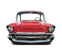 Star Cutouts - Stsc87 - Figurine Géante Passe-Tête - Voiture Rouge - Petit - 151 Cm