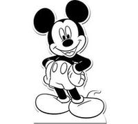 Star cutouts - Stscc3 - Figurine Géante - Mickey - A Colorier 88 X 50 Cm G