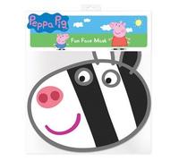 Star Cutouts - Stsm110 - Masque pour Adulte Zoe Zèbre - Peppa Pig