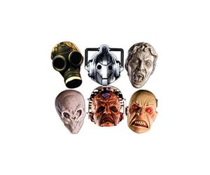 Star Cutouts - Stsmp70-6 Masques pour Adulte Personnages - Doctor Who - Taille Unique