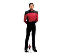 Star Cutouts William Riker SC4677 Découpe en Carton Hauteur 192 cm - Idéal pour Le thème Star Trek, Les fêtes, Les Anniversaires, Les collectionneurs et Les Fans, Les décorations de Chambre et Les