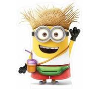Star découpes Sc1041 Vie Taille Découpe de vacances Minion avec Boisson, 80 cm G
