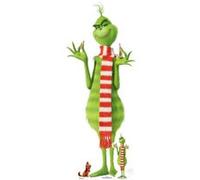 Star découpes Sc1290 officielle universel fête de Noël Lifesized Silhouette en carton avec gratuit Dessus de table Max et Grinch Hauteur 193 cm, Multicolore Multicolore G