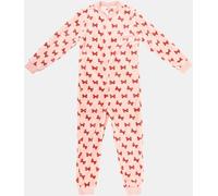 Star Fleece Onesie Junior Girls Pink Rose 13 (TG) Female