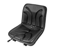 Star GC006 Siège pour chariot élévateur en cuir synthétique Noir