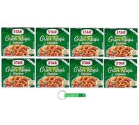 Star Il Mio Gran Ragù Classico - 8 paquets de 2 (2 × 180 g) sauce à viande prête à servir 100 % viande italienne, goût authentique + porte-clés Beni Culinari gratuit