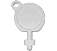 Star Key, compatible avec les distributeurs de papier toilette et essuie-mains Kimberly Clark (plastique, lot de 1)