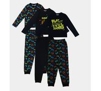 Star Kids' Cotton Gaming Relaxed Fit Long Sleeve Pyjama Sets Jeu 13 (TG) Male