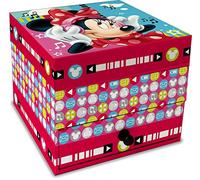 Star Licensing Disney Minnie Coffret à Bijoux, Carton, Multicolore, 10 x 10 x 8,5 cm