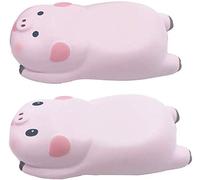 Star-Link Petit tapis de souris ergonomique en mousse à mémoire de forme Motif cochon Rose.
