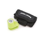 STAR LOCK - Antivol Moto Bloc Disque Scooter/Moto/Vélo Acier Ø5,5Mm - Sac Fourni Et 2 Clés