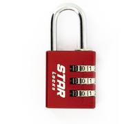 STAR LOCKS CADENAS À COMBINAISON 3 CHIFFRES 36MM