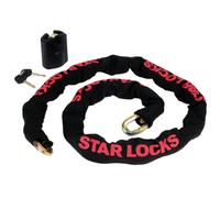 STAR LOCKS CHAINE ANTIVOL D.10 + CADENAS - 1.50 M