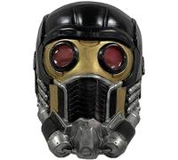 Star-Lord Masque en latex pour Halloween, fête de luxe Noir