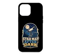 Star Map After Dark Télescope Lune Coque pour iPhone 12 Pro Max