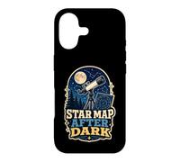 Star Map After Dark Télescope Lune Coque pour iPhone 17