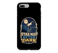 Star Map After Dark Télescope Lune Coque pour iPhone 7 Plus/8 Plus