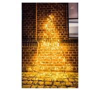 Star-Max Galaxy Arbre de Noël mural à LED 200 cm