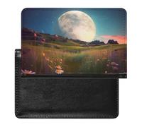 Star Meadow Housse de protection pour passeport avec blocage RFID - Porte-carte d'identité - Portefeuille de voyage sécurisé pour tickets de passeport, cartes de crédit, style, taille unique, Style :,