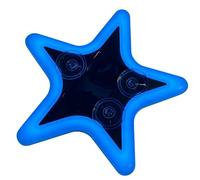 Star Neon Window, Solar Car Lamp, Compact Ambient Light, Reliable Interior Suction Cup Fixture, Practical Truck Van Bus Taxi Road Trip Helper, Automotive Gear for Driveway, Parking, Travel, 12x8cm