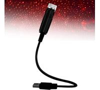 star night projector lamp - usb led light | romantic starlight projection with flexible neck design, portable galaxy atmosphere decoration for car bedroom living room party camping home interior