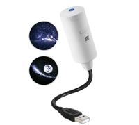 Star Night Projector Portable HD Adjustable USB Starry Lamps | Projecteur de plafond étoilé pour maison, plafond, mur, salle de bain, salon, anniversaires, vacances