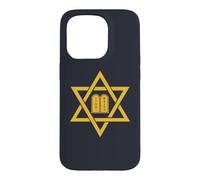 Star of David Dix Commandements Israël Juif Magen Art Coque pour iPhone 15 Pro