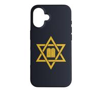 Star of David Dix Commandements Israël Juif Magen Art Coque pour iPhone 16