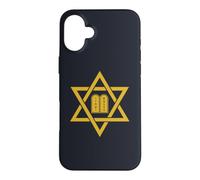 Star of David Dix Commandements Israël Juif Magen Art Coque pour iPhone 16 Plus