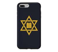 Star of David Dix Commandements Israël Juif Magen Art Coque pour iPhone 7 Plus/8 Plus