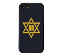 Star of David Dix Commandements Israël Juif Magen Art Coque pour iPhone SE (2020) / 7/8