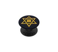 Star of David Dix Commandements Israël Juif Magen Art PopSockets PopGrip Adhésif