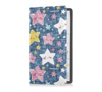 Star of Good Dreams Étui portefeuille en cuir pour documents essentiels, permis de conduire, cartes