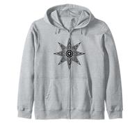 Star of Istar Star of Inanna Symbole de la déesse sumérienne Sweat à Capuche
