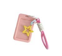 Star Photocard Holders Sweet Card Holders Anti-lost Keychain Protective Case Protector Covers Bus Cards Sleeves Lovely Bus Sleeves