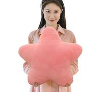 Star Pillow Plush Coussin Doux, Jouet pour | Coussin en Peluche Lavable en Forme d'étoile, Oreiller décoratif rempli pour Le Sol de la Chaise, du canapé, du lit, Accessoire pour la Chambre