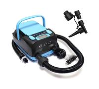 Star Pump - PB-PMP-STAR9P - Pompe de gonflage Sup Star Pump 9 Plus - 16psi - Prise de 12V - Arrêt Automatique - Ecran LCD Bleu Clair Taille Unique