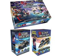 Star Realms Ensemble de jeux en boîte : jeu de base, guerres de colonie et frontières