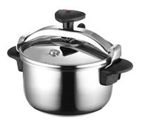Star Recta - Autocuiseur Traditionnel 4L Acier Inoxydable 18/10 Pour Tous Types De Cuisinières Induction 3 Systèmes De Sécurité