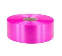 Star Ruban cadeau - 50 mm x 100 m - Imperméable - 30 couleurs en 5/10/19/31/50 mm - Ruban décoratif en plastique - Ruban en polyester pour bricoler des poinsettias et des nœuds de voiture - Fuchsia