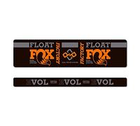 STAR SAM Autocollants compatibles avec amortisseur de vélo Fox Float DPS 2020 Orange 1 cm