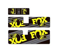 STAR SAM Autocollants compatibles avec amortisseur de vélo Fox Float X2 2018 Jaune 1 cm