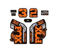 STAR SAM Autocollants compatibles avec fourche de vélo Fox 32 Heritage Collection 2021 Orange 1 cm